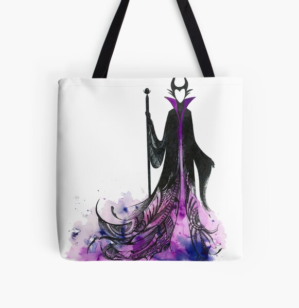 Besame Disney D23 2022 Maleficent Sleeping Beauty Canvas Tote Bag Villains