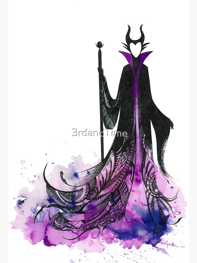 Thumbnail 3 of 3, Magnet, Maleficent designed and sold by 3rdandTime.
