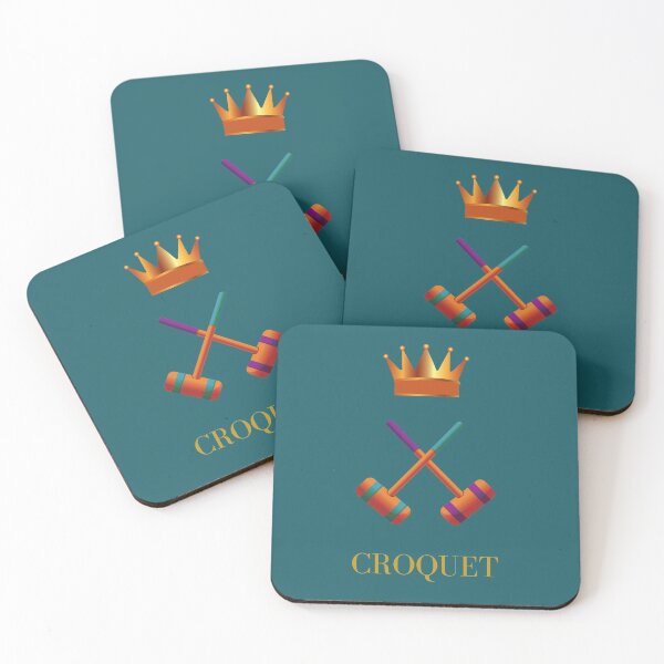 Item preview, Croquet mallets and crown designed and sold by Delicarte.