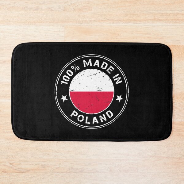 Item preview, Poland Polish flag flag Made in Poland birth designed and sold by GeogDesigns.
