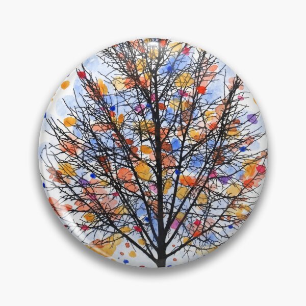 Item preview, Landscape 470 multicolor tree designed and sold by artbylucie.