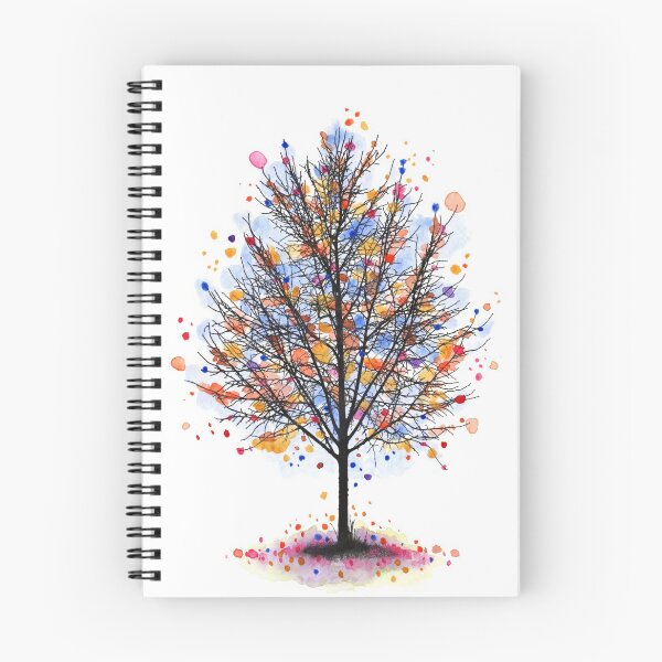 Item preview, Landscape 470 multicolor tree designed and sold by artbylucie.