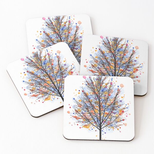 Item preview, Landscape 470 multicolor tree designed and sold by artbylucie.