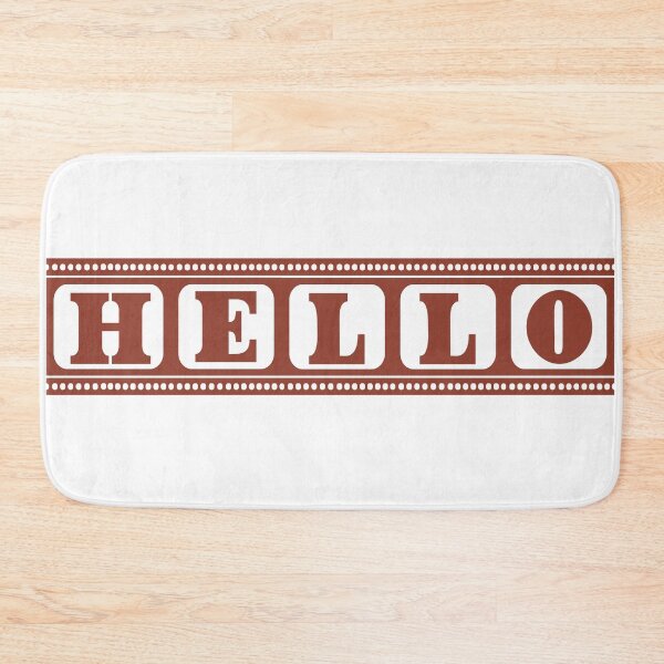 Item preview, Hello designed and sold by Kristine Holland.