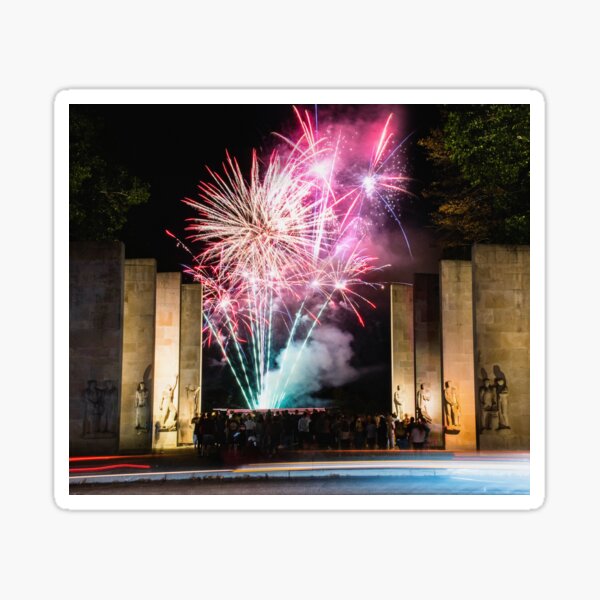 Item preview, Fireworks at the Pylons designed and sold by ethancandy.