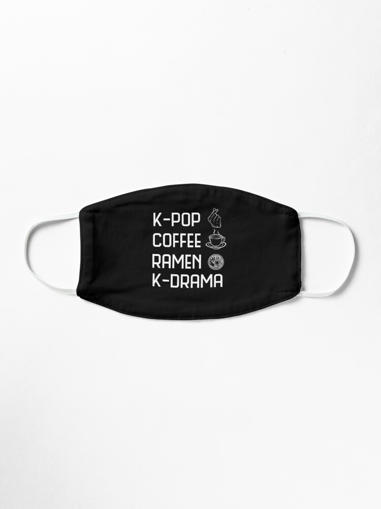 Alternate view of K-Pop Coffee Ramen K-Drama South Korea gift idea Mask