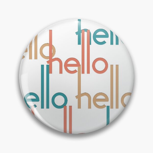 Item preview, Hello designed and sold by Kristine Holland.