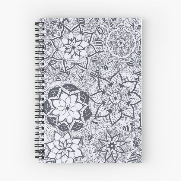 Item preview, Dark Grey Mandala Improvisation designed and sold by MarisaGoncalves.