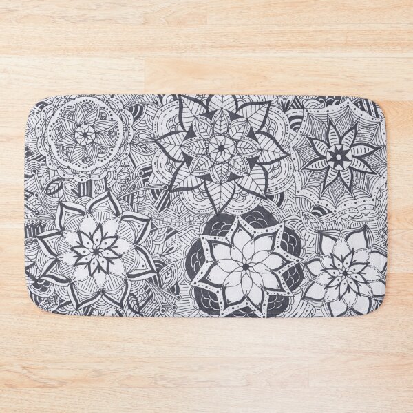Item preview, Dark Grey Mandala Improvisation designed and sold by MarisaGoncalves.