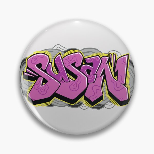 Artikelvorschau, Susan Graffiti Name entworfen und verkauft von NameGraffiti.
