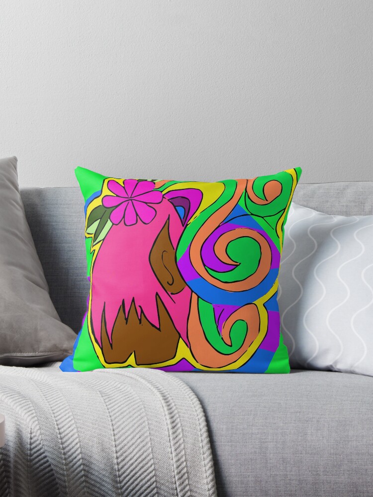 Item preview, Throw Pillow designed and sold by zimmeramanda.