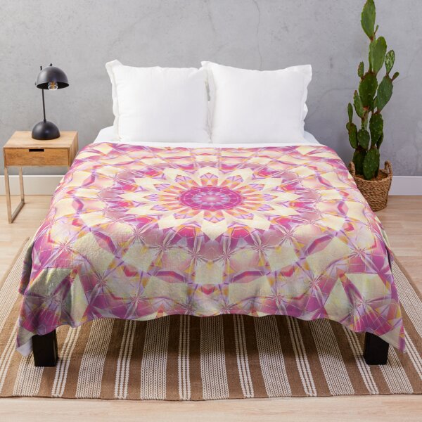 Item preview, Radiant Pink Mandala designed and sold by Kelly Dietrich Mandala & Fractal Art.