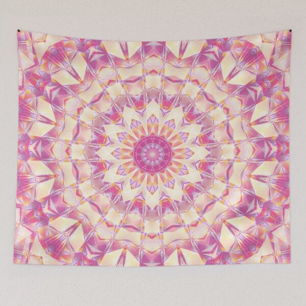 Item preview, Radiant Pink Mandala designed and sold by Kelly Dietrich Mandala & Fractal Art.