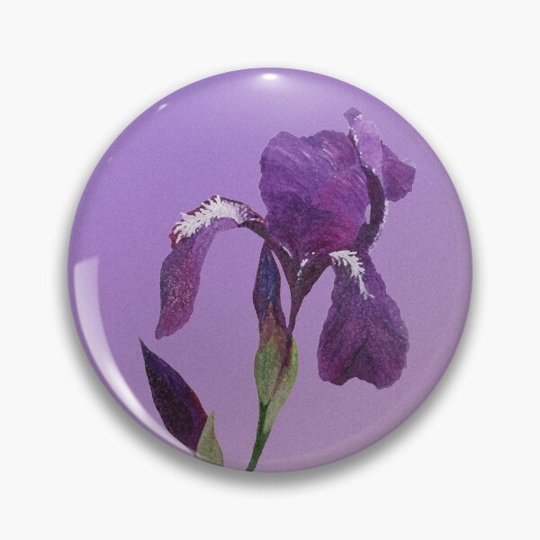 Item preview, Purple Iris 2 designed and sold by Jan Palmer.