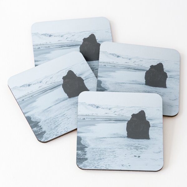 Item preview, Aerial view of Black Sand Beach (Reynisfjara Beach) in Vík í Mýrdal (Vik), Iceland designed and sold by michieldros.
