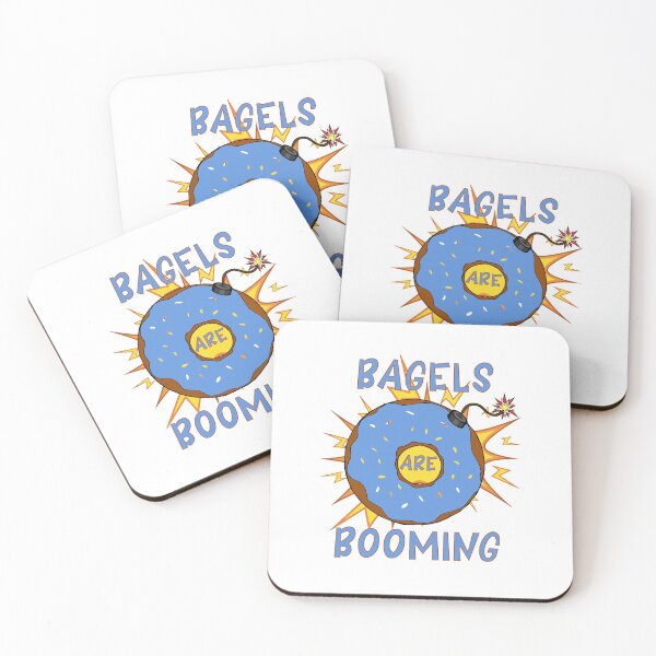 Item preview, bagels are booming  designed and sold by YouHappyMyHappy.