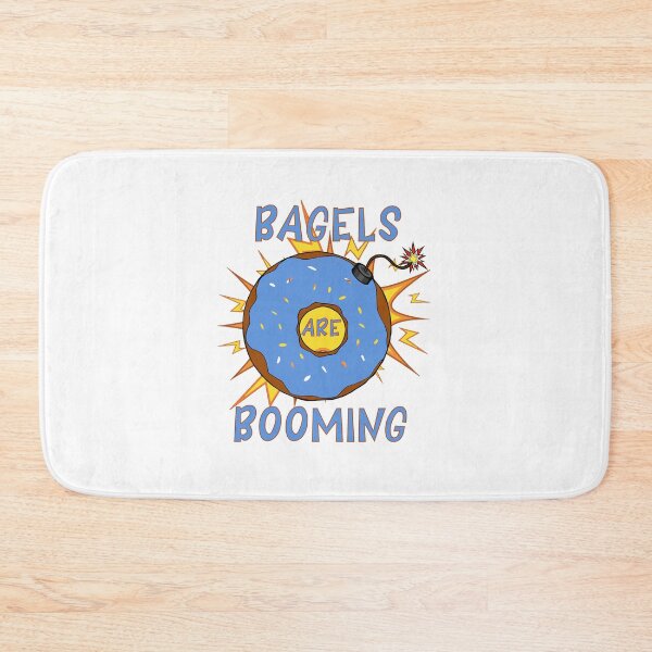 Item preview, bagels are booming  designed and sold by YouHappyMyHappy.