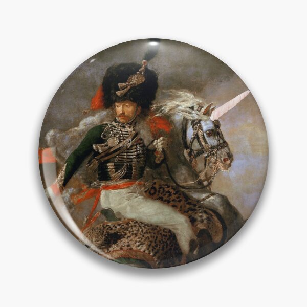 Item preview, Subtly Ruined Charging Chasseur - Unicorn designed and sold by weavernap.
