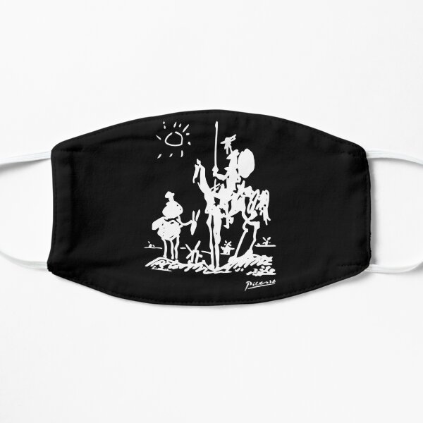 Pablo Picasso Don Quixote 1955 Artwork Shirt, Reproduction Mask