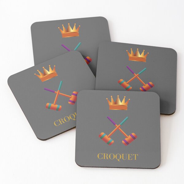 Item preview, Croquet mallets and crown designed and sold by Delicarte.