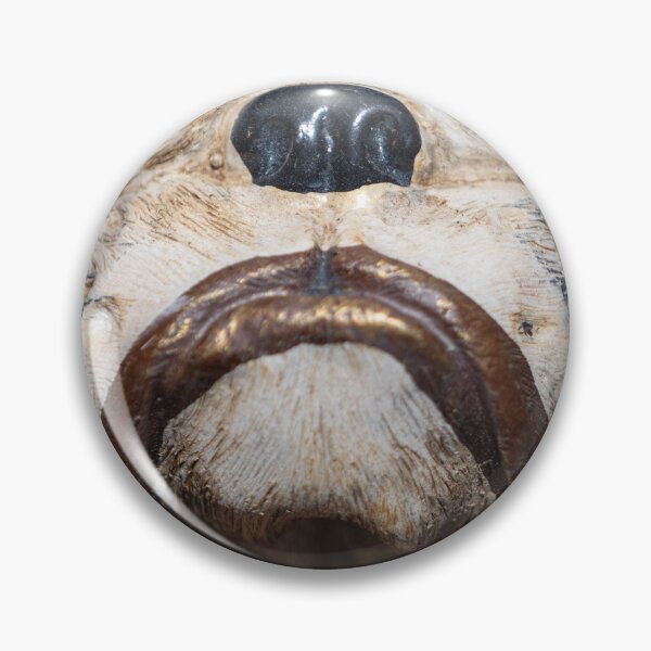 Item preview, Detail of the muzzle of a bulldog dog in a comic style designed and sold by brambillasimone.