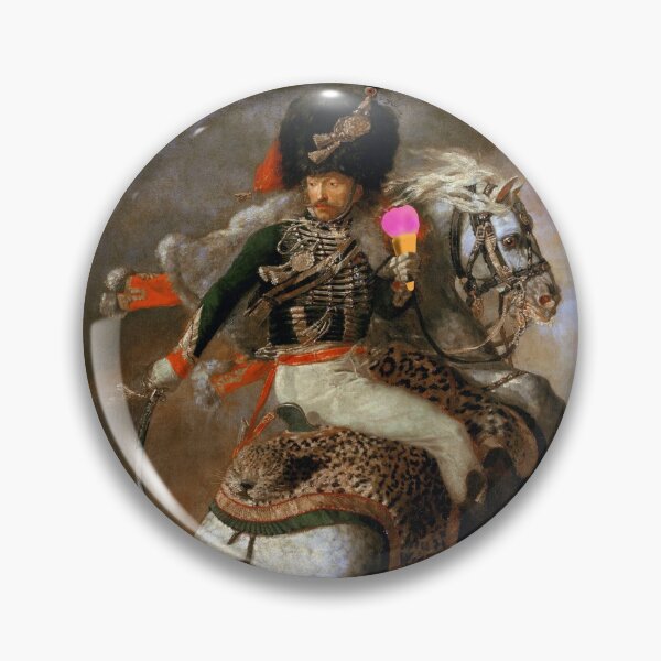 Item preview, Subtly Ruined Charging Chasseur - Strawberry Ice Cream Cone designed and sold by weavernap.
