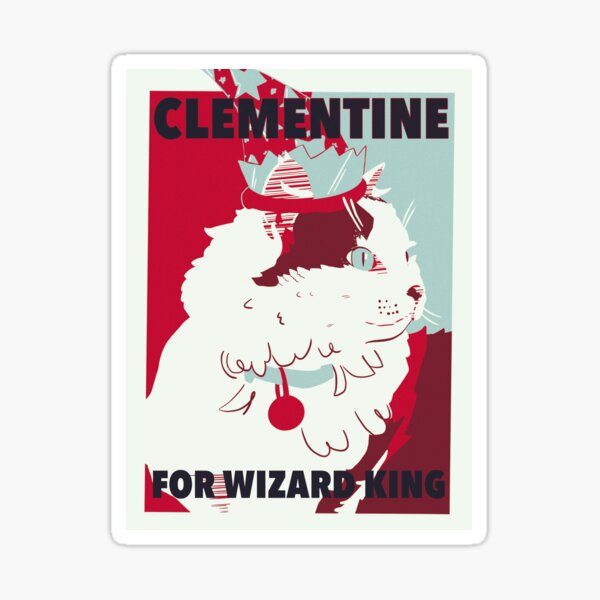 Clementine for Wizard King Sticker