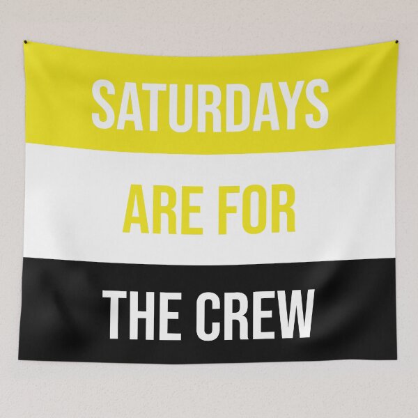 Item preview, Saturdays Are For The Crew designed and sold by SaltyTuba.