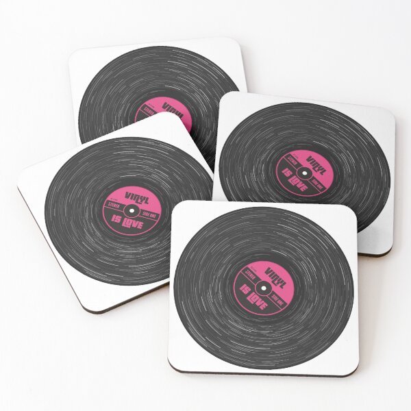 Item preview, Vinyl Love (pink) designed and sold by animinimal.