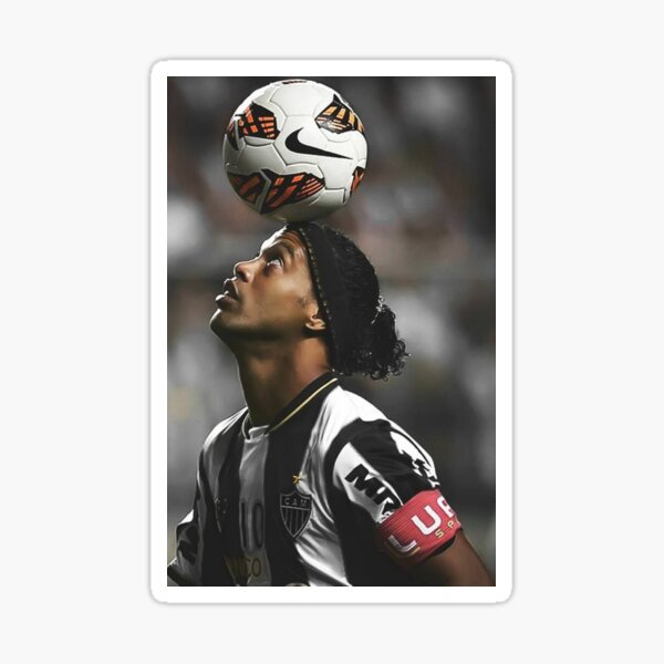 Arte Ronaldinho Pegatina