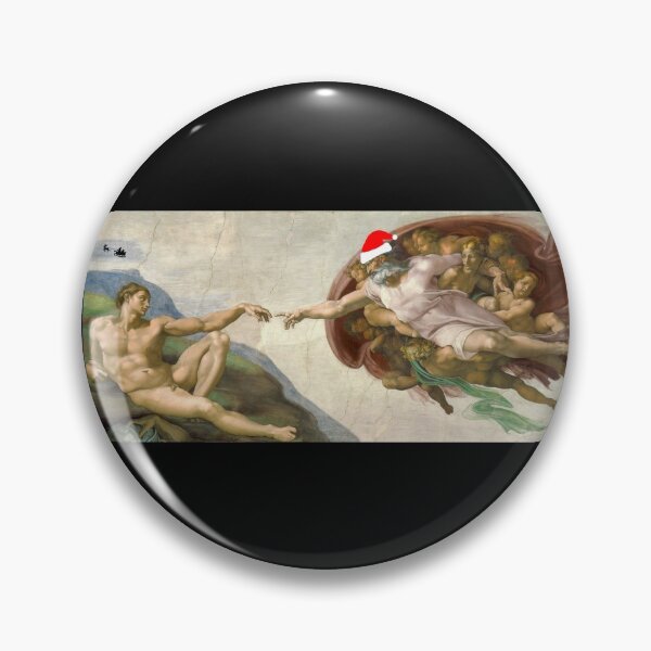 Item preview, Subtly Ruined Creation of Adam - Christmas  designed and sold by weavernap.