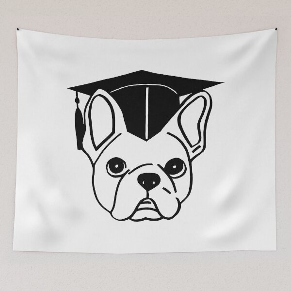 Item preview, French Bulldog Graduation designed and sold by Lorene GZ.