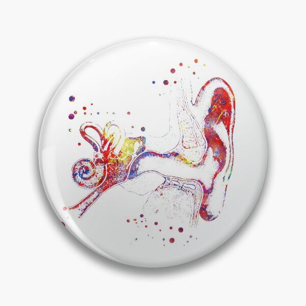 Item preview, Ear anatomy, Inner ear, Cochlea Histology,  Audiology designed and sold by Rosaliartbook.