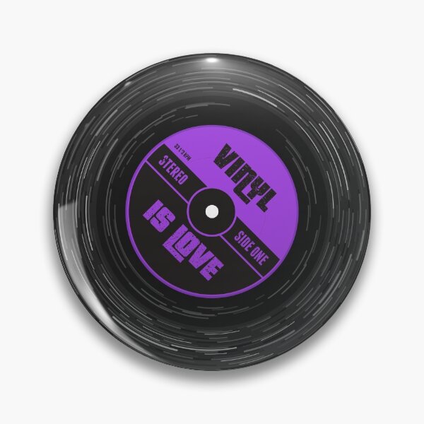 Item preview, Vinyl Love (purple designed and sold by animinimal.