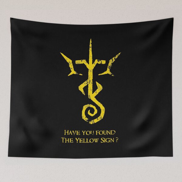 Item preview, Yellow Sign - King in Yellow  designed and sold by zachholmbergart.