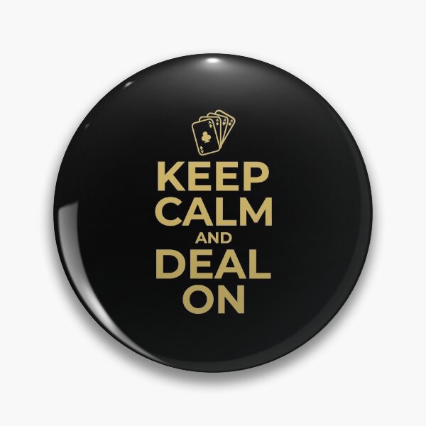 Item preview, Keep Calm and Deal On for Poker Players designed and sold by friendlyspoon.