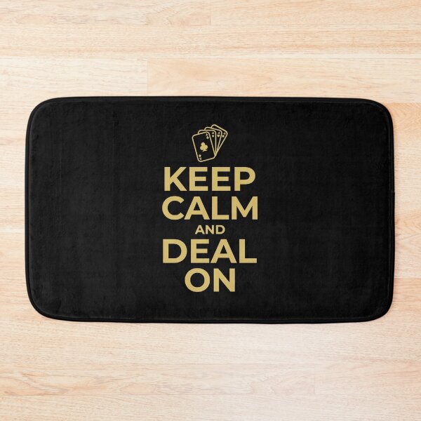 Item preview, Keep Calm and Deal On for Poker Players designed and sold by friendlyspoon.