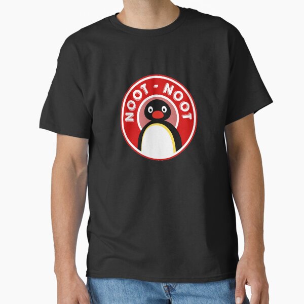 Vista previa del artículo con la obra «Pingu / Noot Noot (Pingu el pingüino) - Rojo», diseñado y vendido por viccos36.