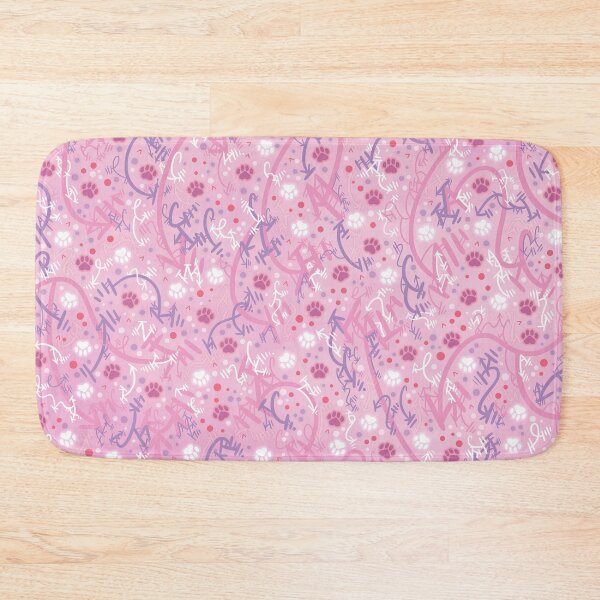 Item preview, Strawberry Smoothie Paw Prints designed and sold by vanillakirsty.