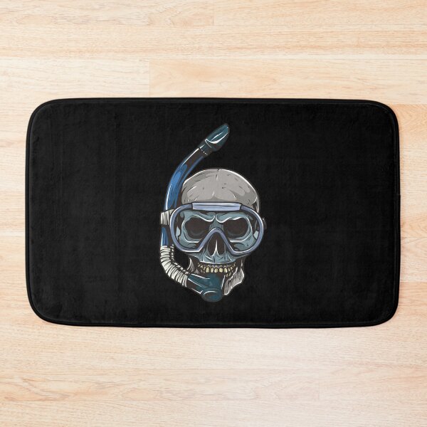 Item preview, Funny freediver skull skullart -  snorkeler designed and sold by ShirtsGifts.