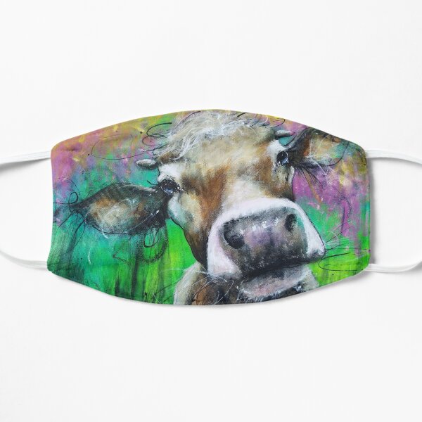 Cow Flat Mask