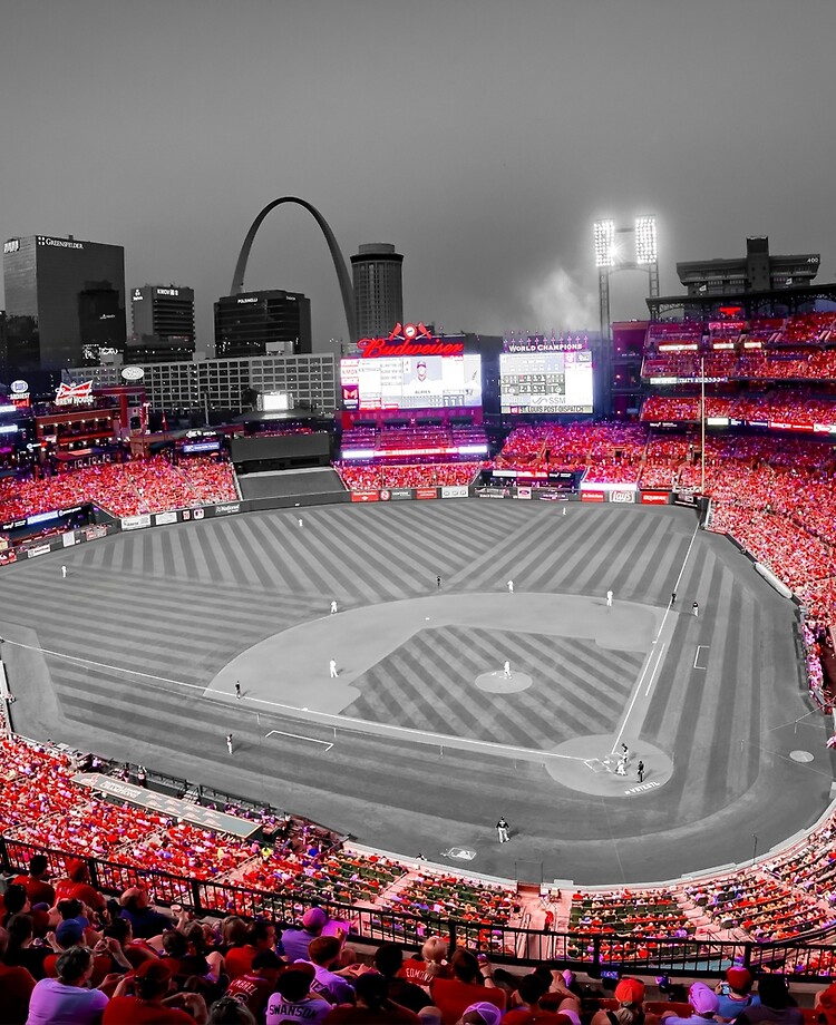 St. Louis Cardinals Neon Sign at Busch Stadium in St. Loui…