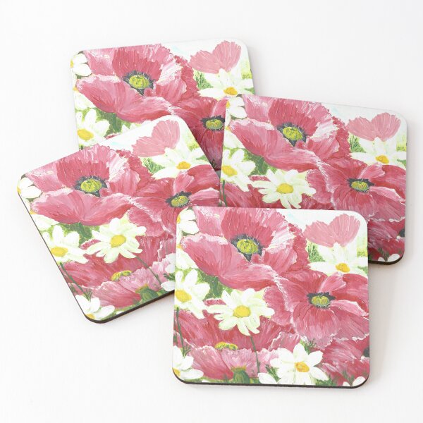 Item preview, Daisies and Poppies designed and sold by Jan Palmer.
