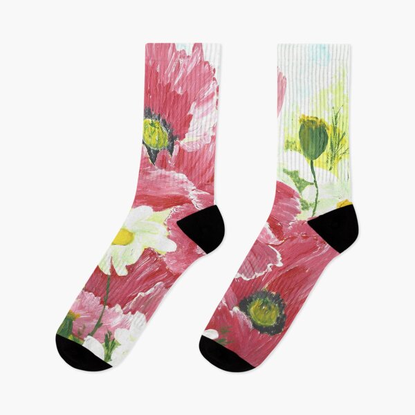 Item preview, Daisies and Poppies designed and sold by Jan Palmer.
