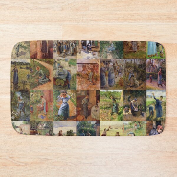 Item preview, Pissarro Peasant Women designed and sold by Montage-Madness.