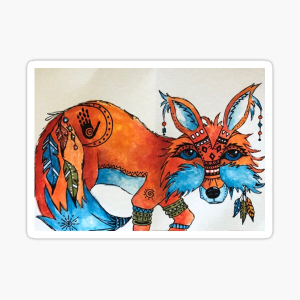 Spirit Fox Sticker