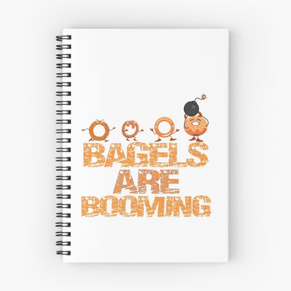 Item preview, bagels are booming designed and sold by YouHappyMyHappy.