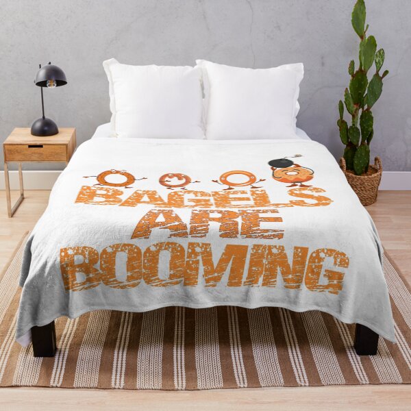 Item preview, bagels are booming designed and sold by YouHappyMyHappy.