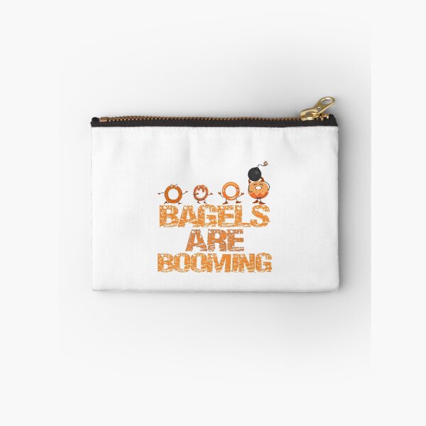 Item preview, bagels are booming designed and sold by YouHappyMyHappy.