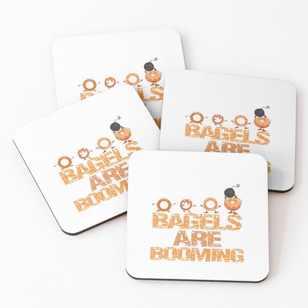 Item preview, bagels are booming designed and sold by YouHappyMyHappy.